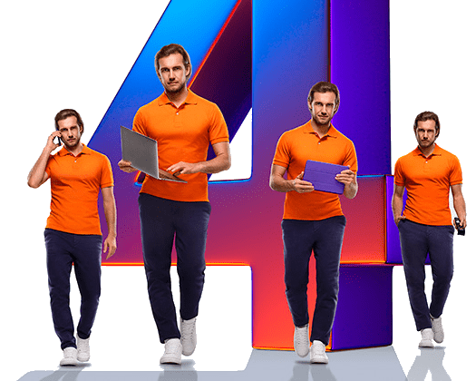 Великолепная четверка Ростелеком в село Екатериновка (Красноярский край)